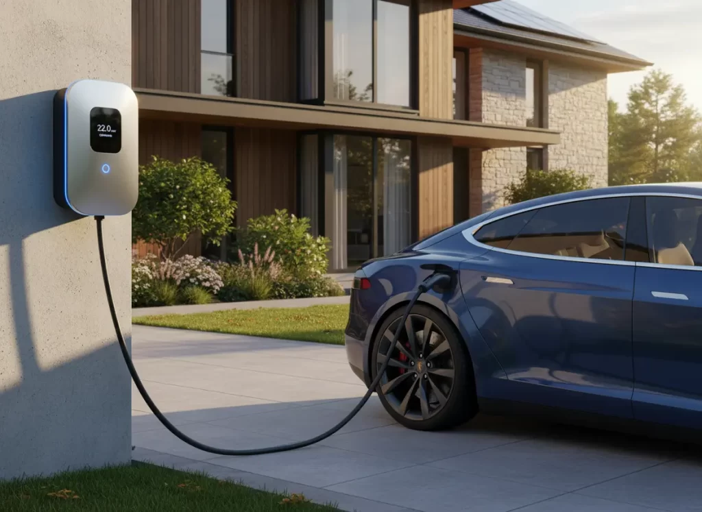 22kw laadpaal aan huis