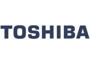 toshiba logo zwart